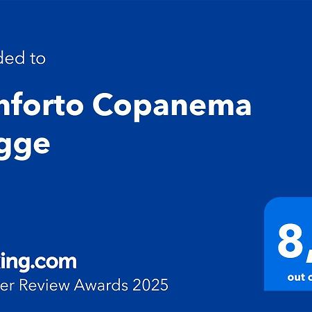 Conforto Copanema Hygge Rio de Janeiro Eksteriør billede